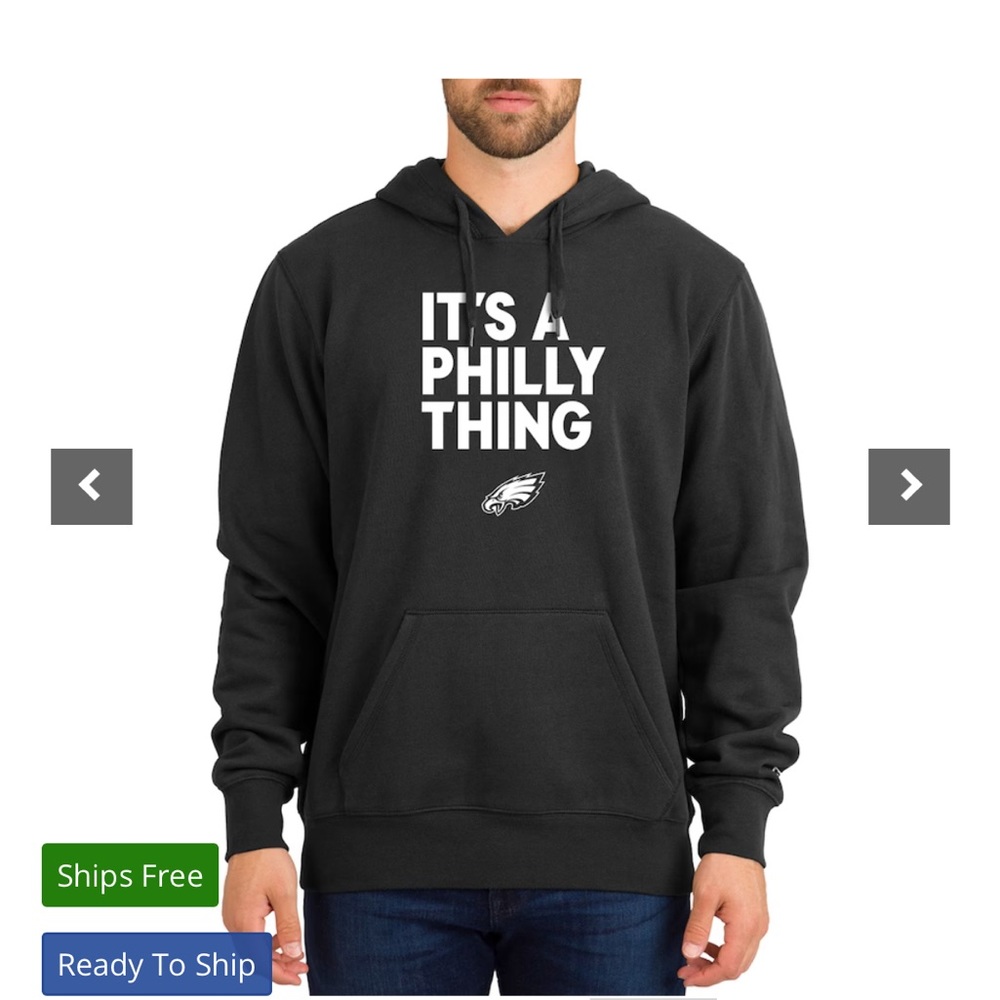 NWT- Men’s New Era Black Philadelphia Eagles It's A Philly Thing